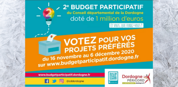 Read more about the article Présentation de notre projet à la seconde édition du « Budget participatif de Dordogne »